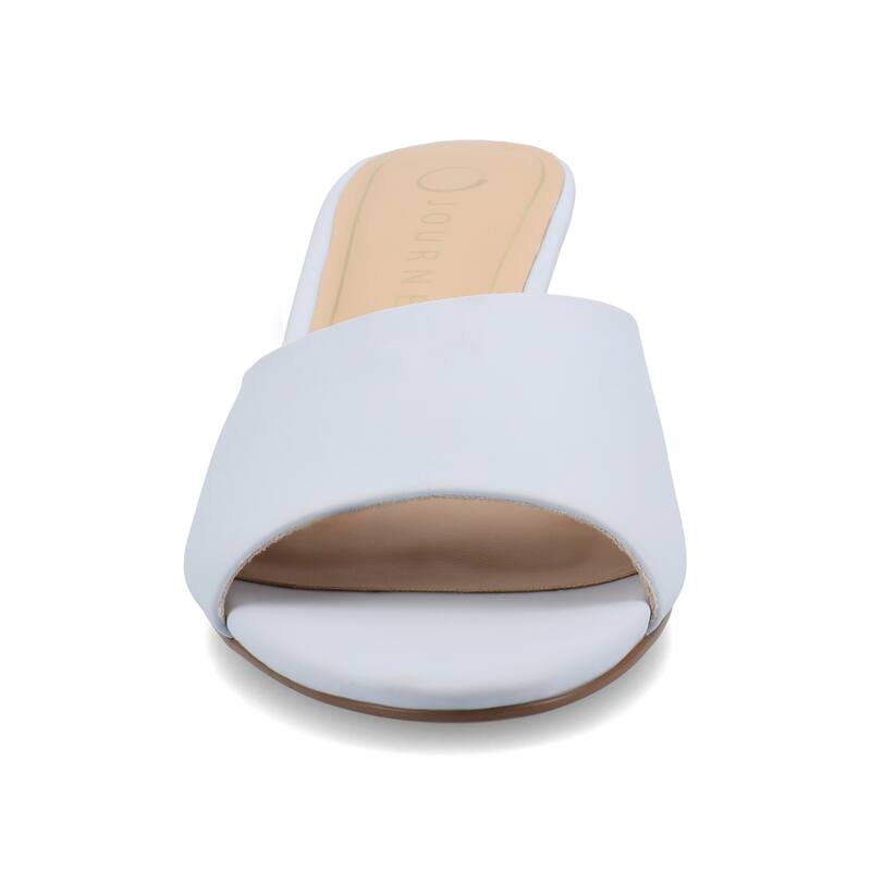 Journee Women's Jeylah Dress Sandals - Light Blue - 7.5