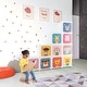 preview thumbnail 69 of 68, Kids Wardrobe Closet with Hanging Section and Cute Doors