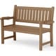 preview thumbnail 10 of 14, WINSOON All-Weather HIPS Outdoor Garden Bench, 56" Adirondack Outdoor Patio Bench