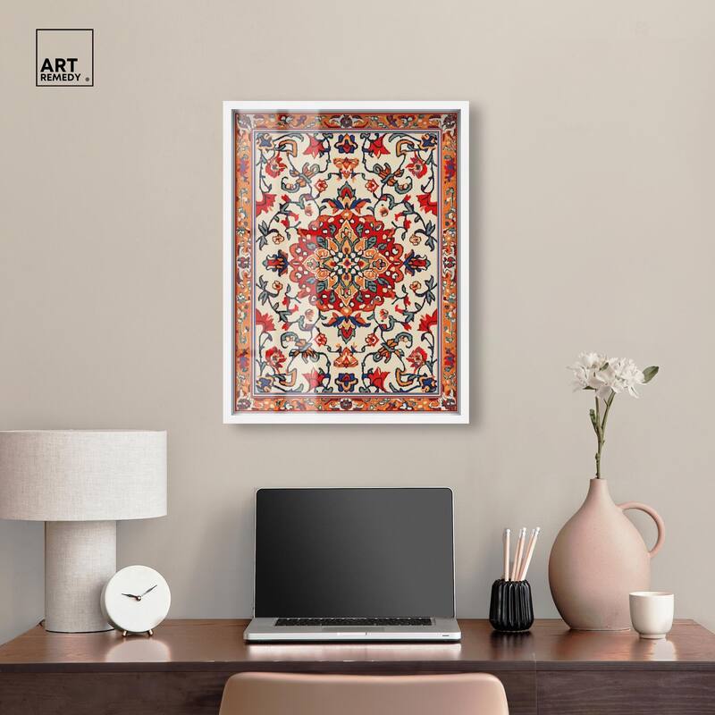 Morrocan Garden II Shadowbox by Art Remedy