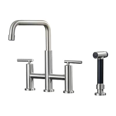 Pull-Out Side Sprayer Kitchen Faucet