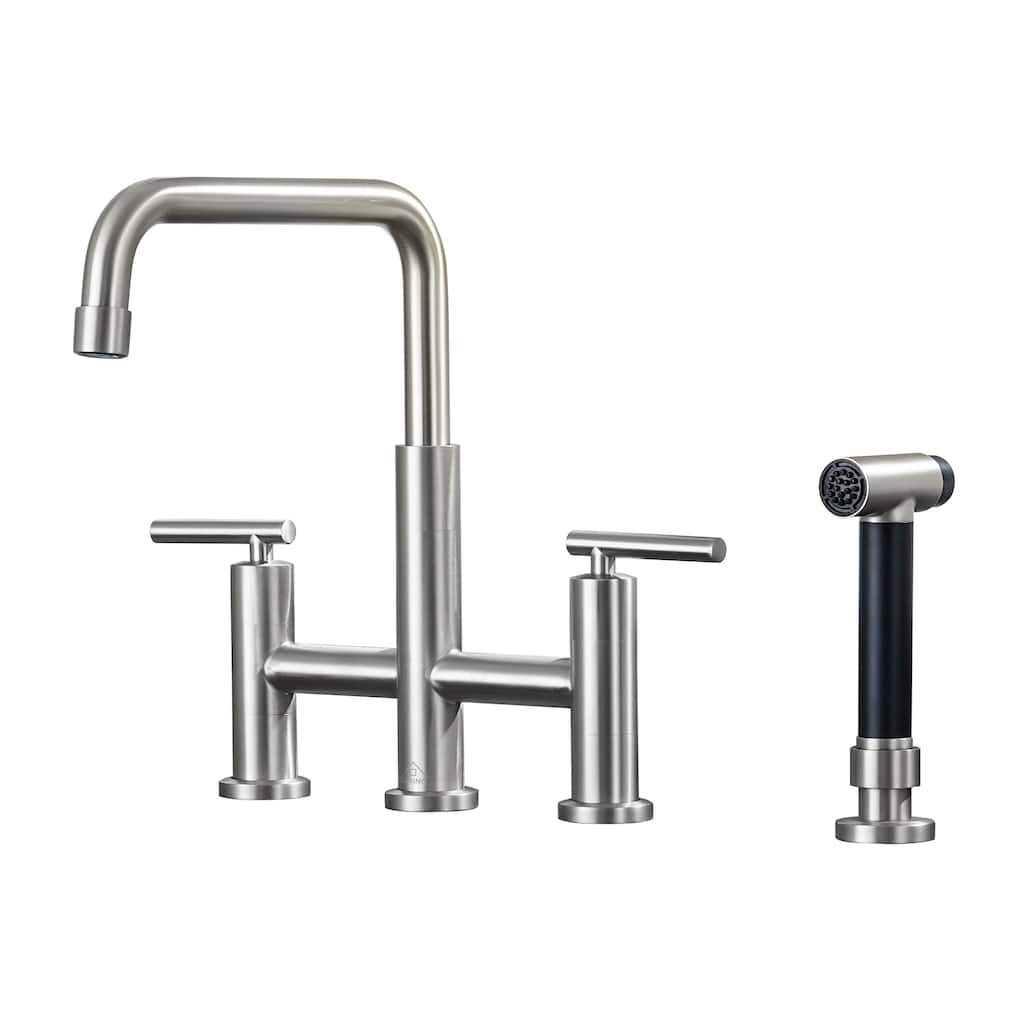 Pull-Out Side Sprayer Kitchen Faucet