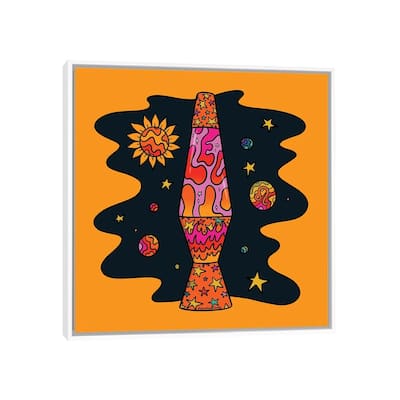 iCanvas "Leo Lava Lamp" by Doodle By Meg Framed Canvas Print