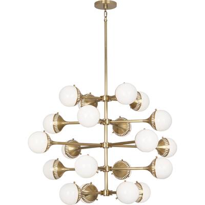 Robert Abbey 789 20 Light Chandelier Jonathan Adler Rio Antique B - One Size