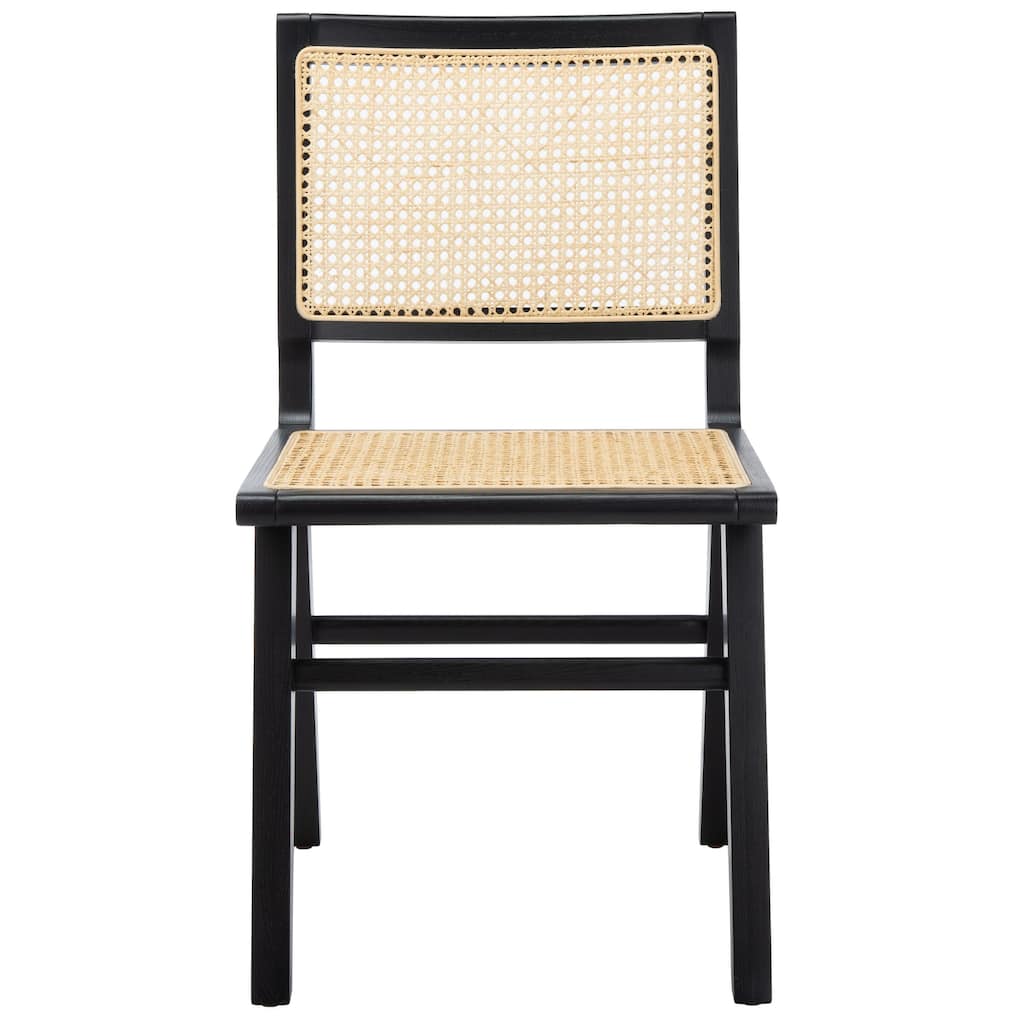 SAFAVIEH Couture Dvira French Cane Dining Chair (Set of 2) - 18.1" W x 23.2" L x 33.5" H - 18Wx23Dx34H
