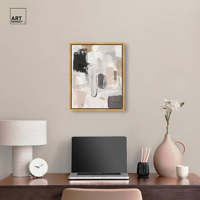 Beauty of Beige I Canvas by Art Remedy