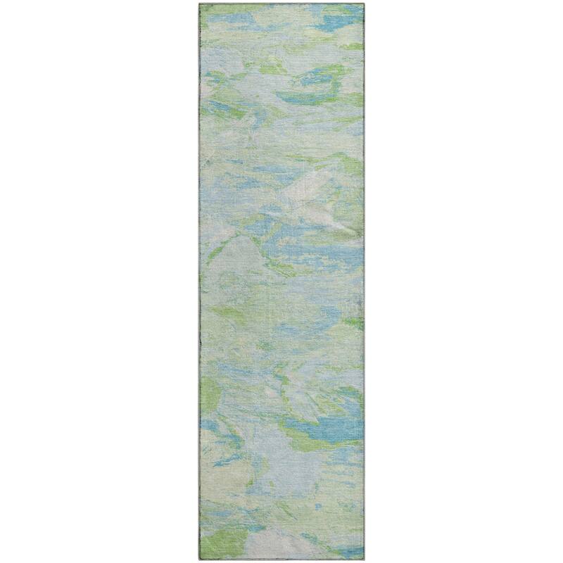 Premium Washable Super Soft Contemporary Brushstrokes Mayfield Rug