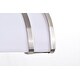 preview thumbnail 9 of 10, Glamour LED 49 inch Vanity Fixture Brushed Nickel Finish CCT Selectable 3K/4K/5K - Brushed Nickel