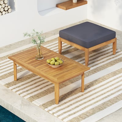 Ottoman Comfortable choice, multiple functions, classic design, and cozy corners + COFFEE TABLE