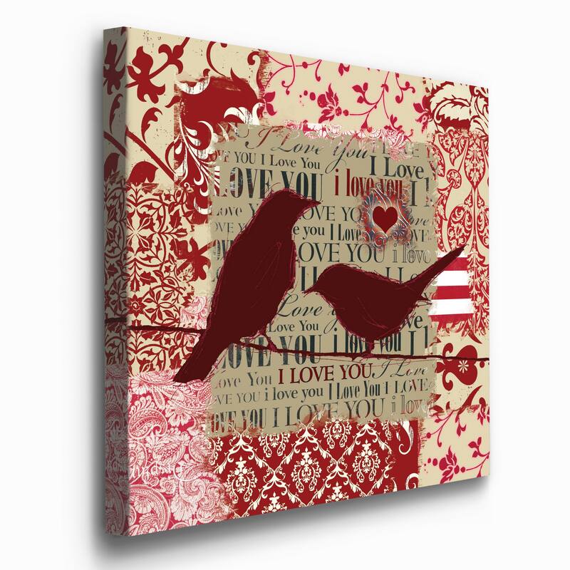 VALENTINES I-Premium Gallery Wrapped Canvas - Ready to Hang