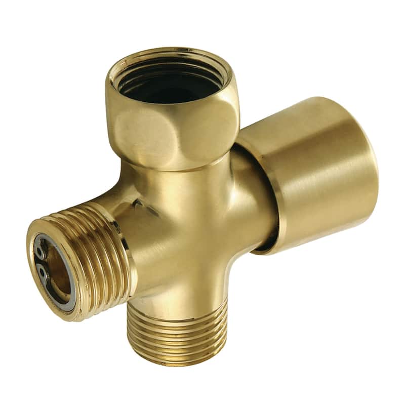 Kingston Brass Showerscape Shower Diverter - Brushed Brass