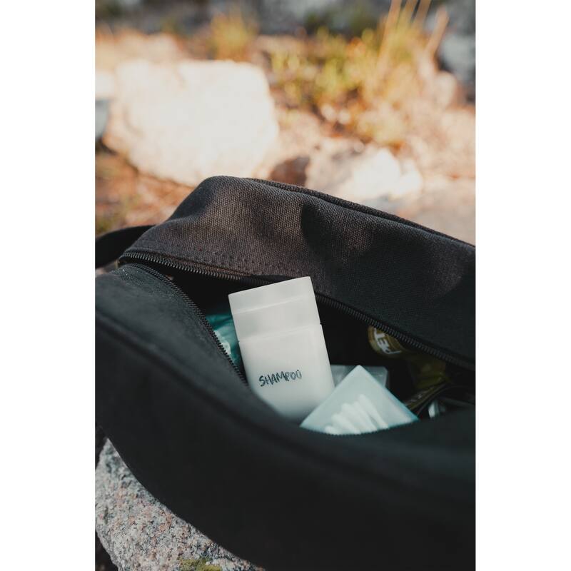 Stansport Cotton Canvas Travel Accessory Bag - Black
