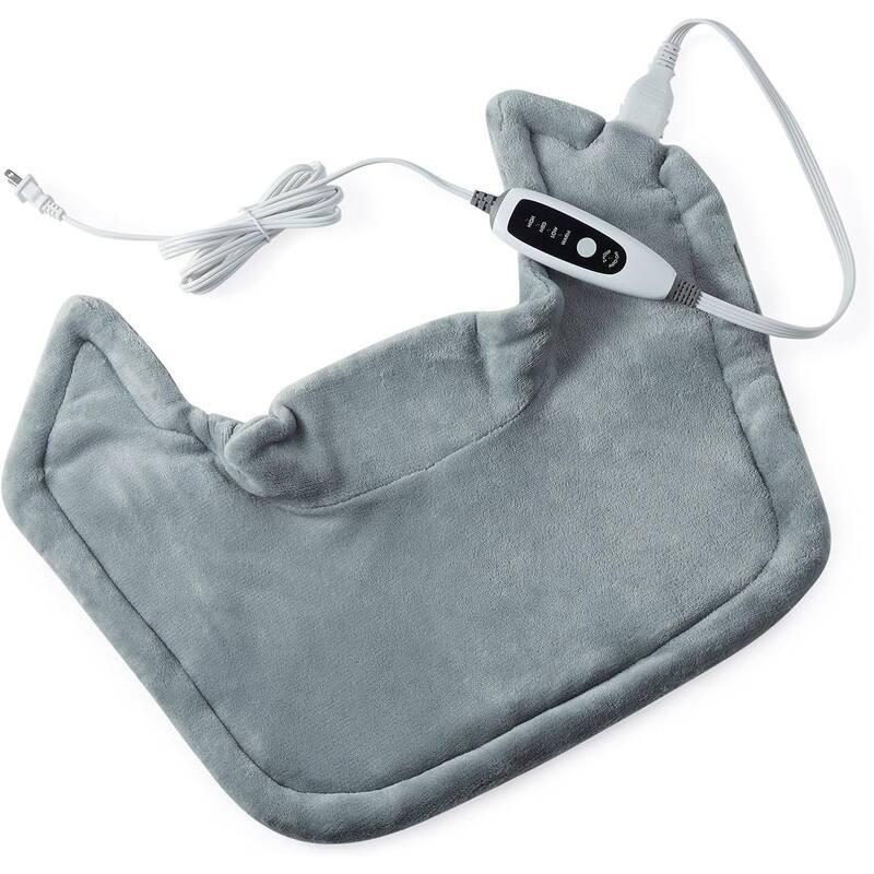 22"x19" Electric Fast Heating Pad for Neck & Shoulders, Best Gifts for Pain Relief