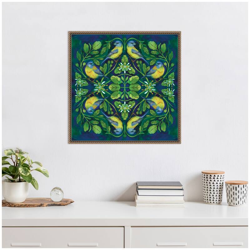 Kate and Laurel Cometocinos by Lucia Gianello Framed Canvas Wall Art Print