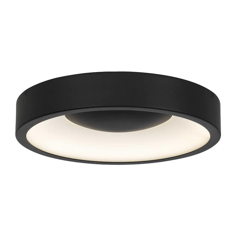 11 inch Aluminum LED Flush Mount - Black