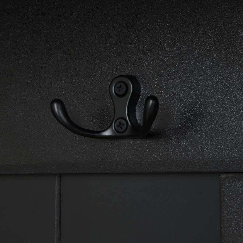 79 Inch Modern Hall Tree with 6 Cabinets Bench and Adjustable Shelf