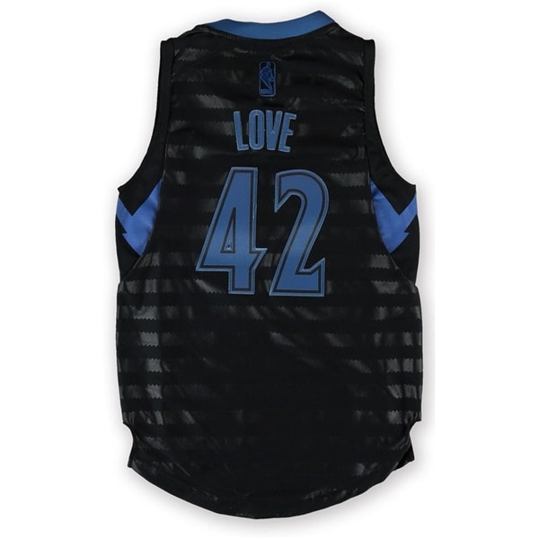 Adidas Boys K. Love Alternate Jersey, Black, M (10-12) Adidas Boys K. Love Alternate Jersey, Black, M (10-12)