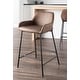 preview thumbnail 37 of 43, Carbon Loft Galotti Industrial Counter Stools (Set of 2)