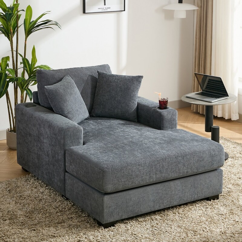 Gray lounger outlet
