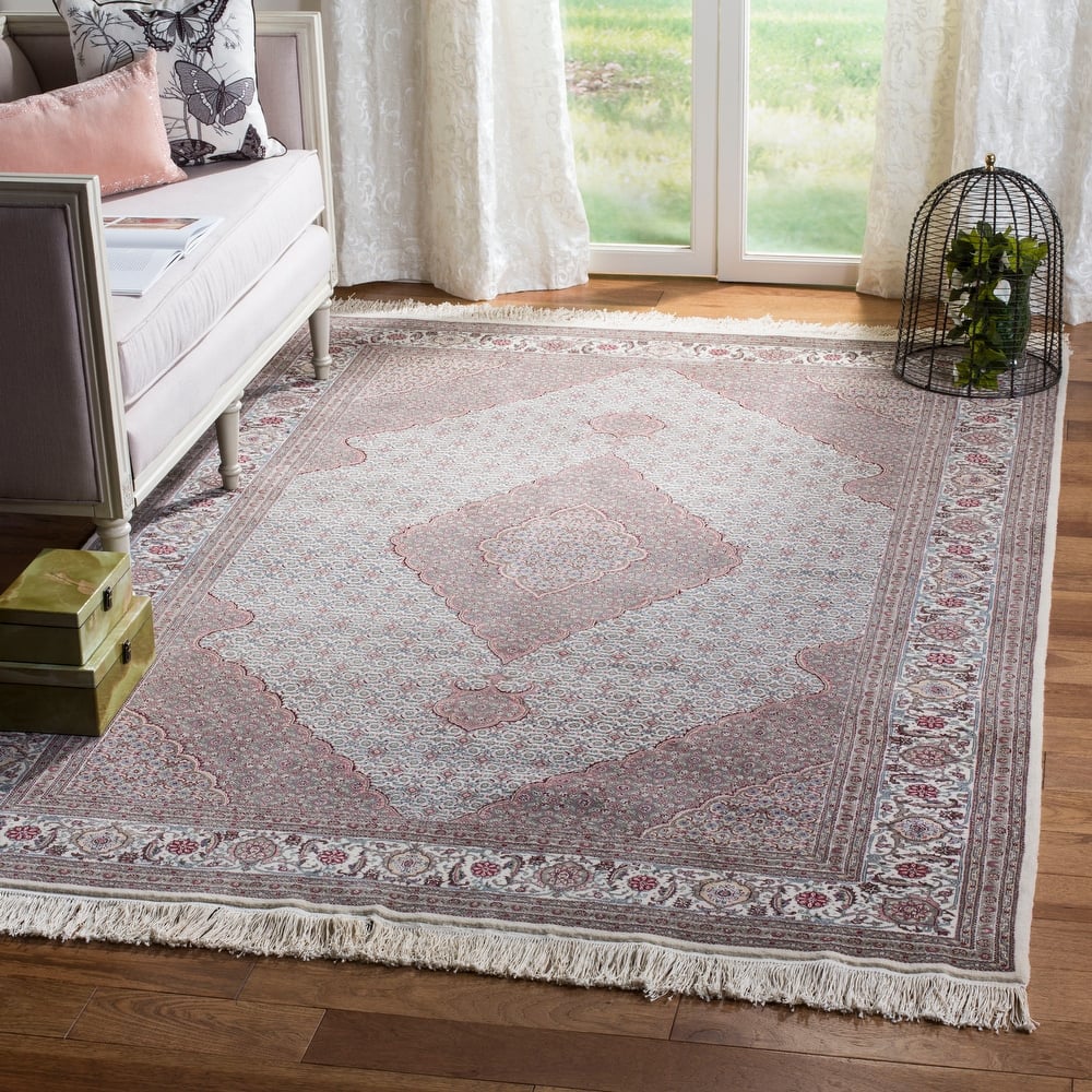 SAFAVIEH Couture Hand-knotted Tabriz Herati Momoko Traditional Oriental Wool