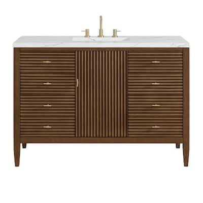 James Martin Vanities 485-V48-3ENC Myrrin 48" Single Basin Wood Vanity