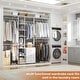 preview thumbnail 26 of 38, 96'' Wide Heavy-duty Closet Organizer, Walk-in Closet System with Drawers and Tower Kit