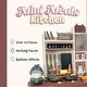 preview thumbnail 3 of 19, Sunnydaze Mini Meals Kitchen Playset with Sounds, Lights, and Effects