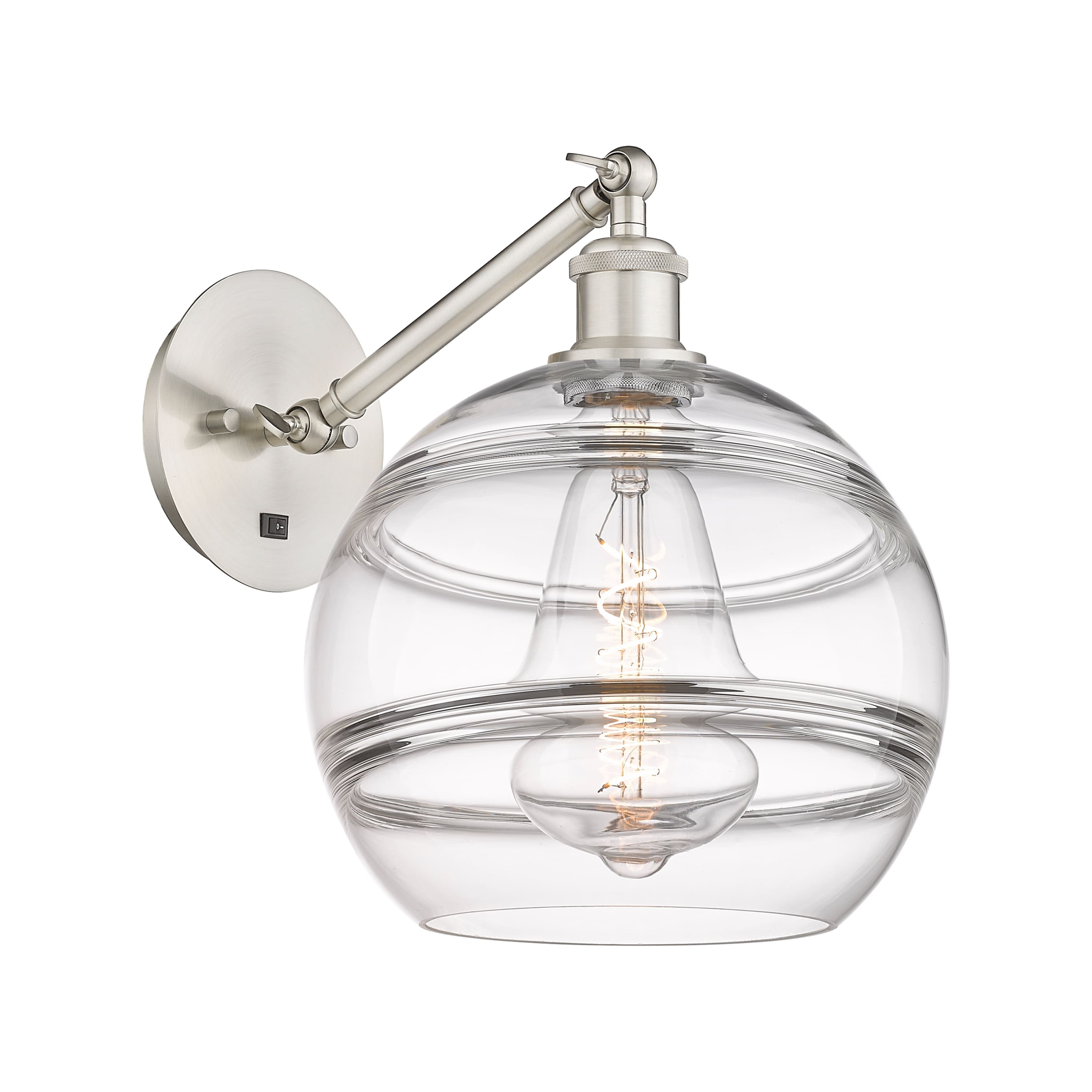 Option Clear / Brushed Satin Nickel