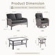 preview thumbnail 16 of 56, XIZZI Outdoor Patio Furniture Wicker Sofa Swivel Chair Set