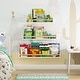 preview thumbnail 6 of 6, Wallniture Madrid Multisize Kids Bookcases for Wall Décor, 36-30-24", White, Set of 3