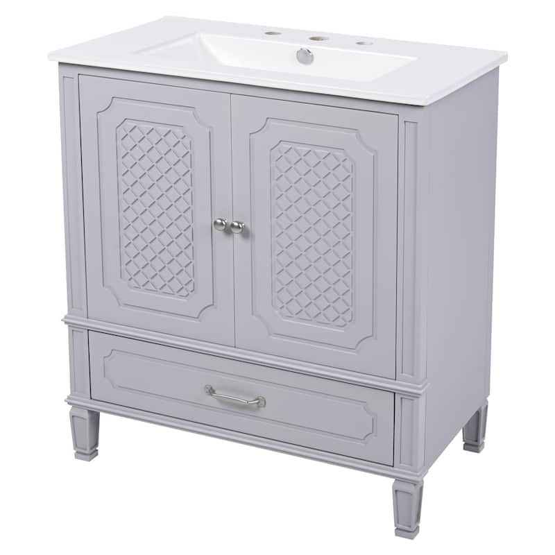 Christopher Knight Home 30" Bathroom Vanity with Storage Solution