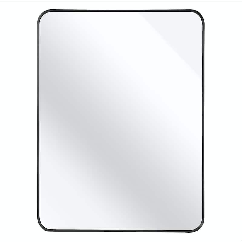 30x40 Inch Metal Framed Rectangular Bathrrom Mirror For Wall