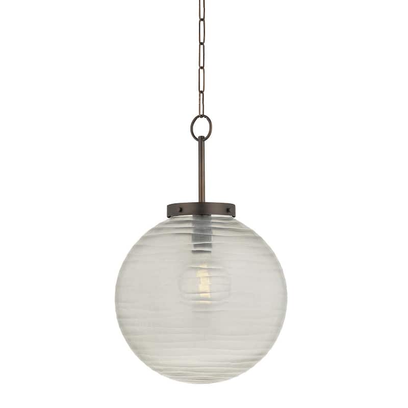 Hudson Valley Lighting 9917 Falls Mills 16" Wide Pendant - Distressed Bronze