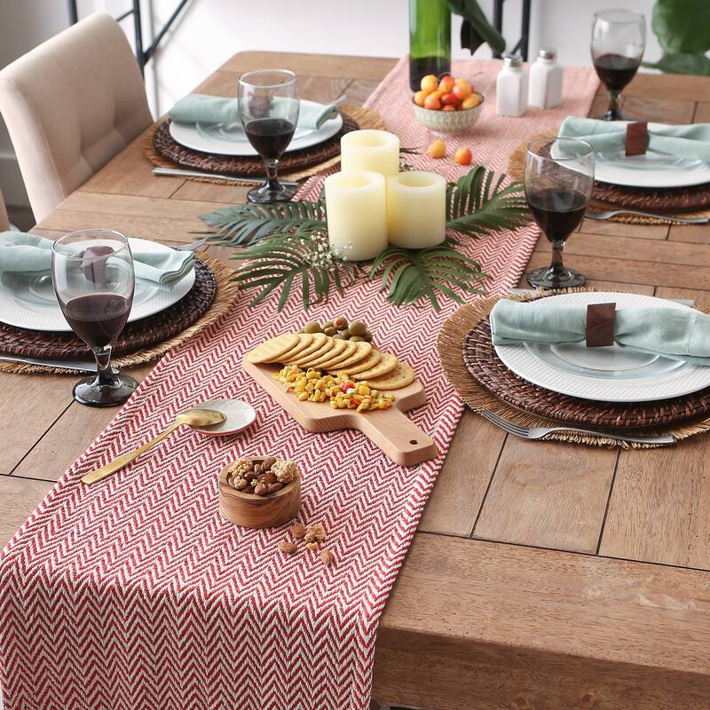 Chevron Handloom Table Runner