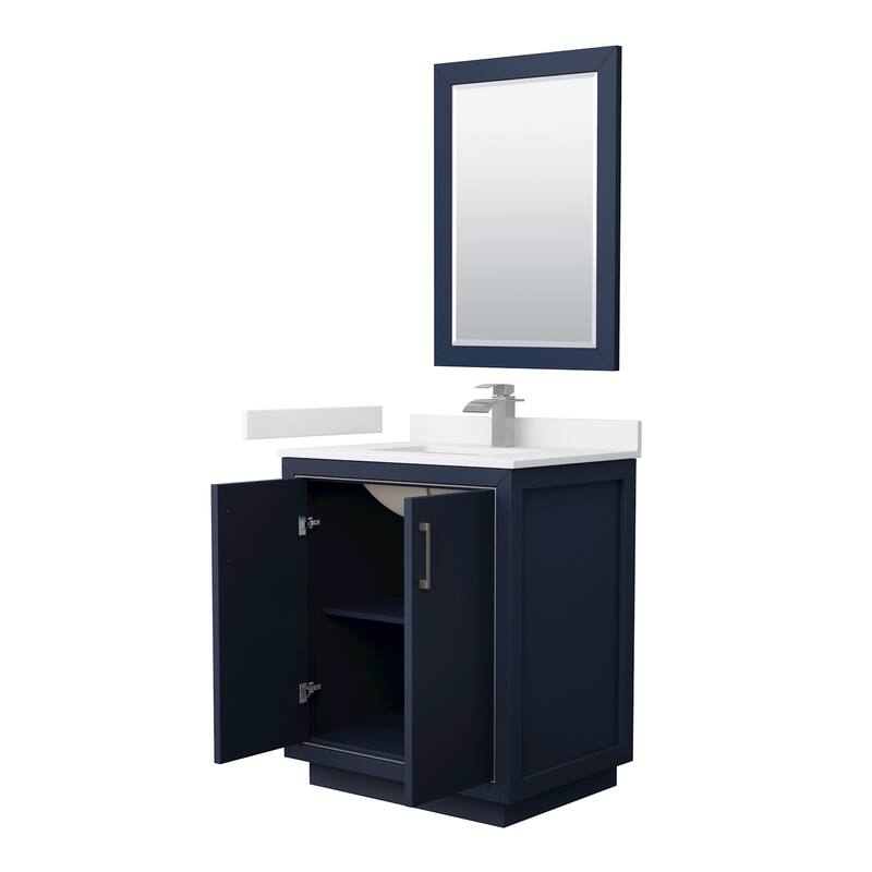 Wyndham Collection WCF1111-30S-VCA-M24 Icon 30" Free Standing Single