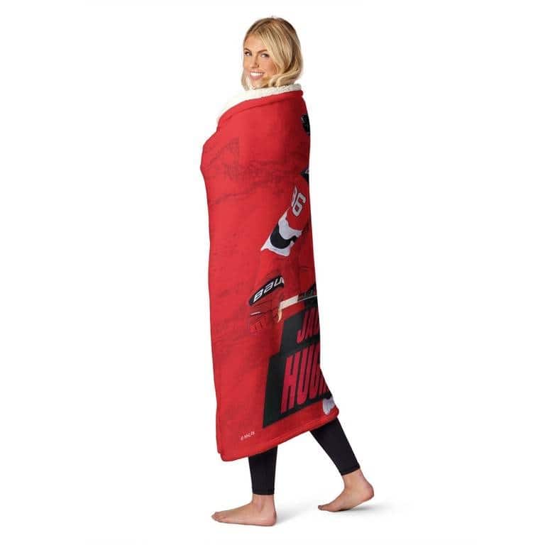NHL Player Silk Touch Sherpa Throw Blanket
