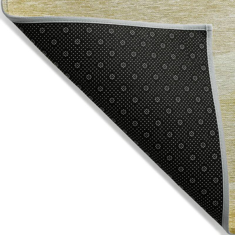 Machine Washable Indoor/ Outdoor Contemporary Deco Chantille Rug