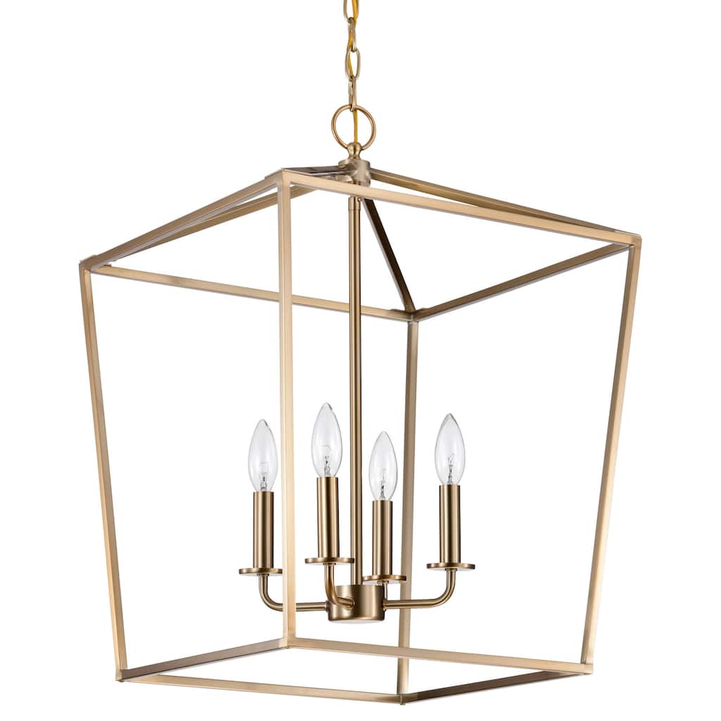 Nuvo Lighting 60/7931 Emma 4 Light 17" Wide Taper Candle Pendant