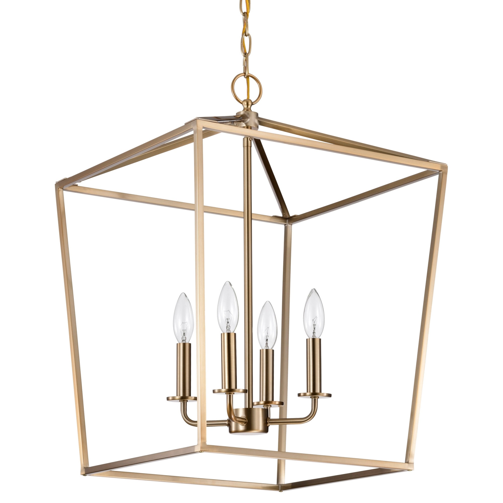 Nuvo Lighting 60/7931 Emma 4 Light 17" Wide Taper Candle Pendant
