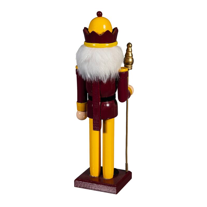 Nutcracker Statue, Washington Commanders - 4.92''W x 4.53''H x 13.78