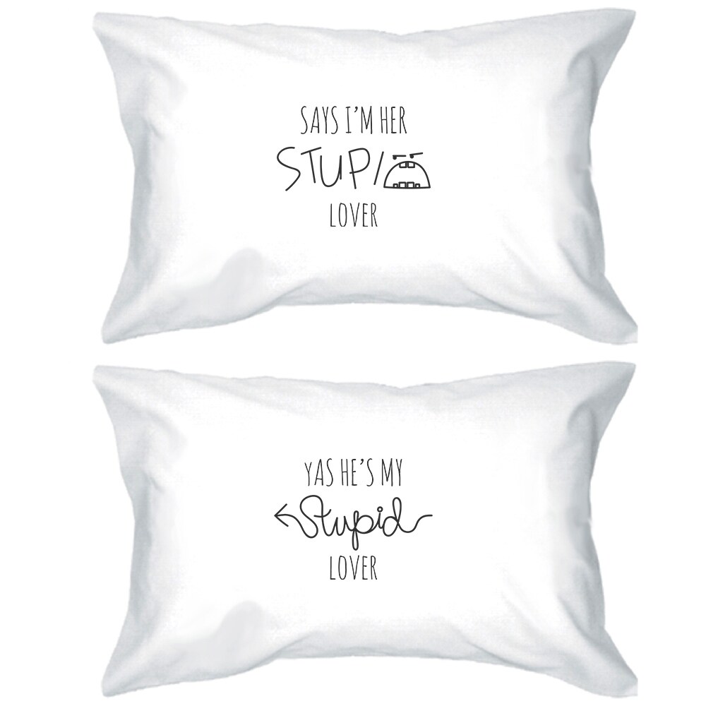 Cute couple pillowcases store