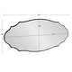 preview thumbnail 55 of 70, Kate and Laurel Leanna Scalloped Oval Wall Mirror