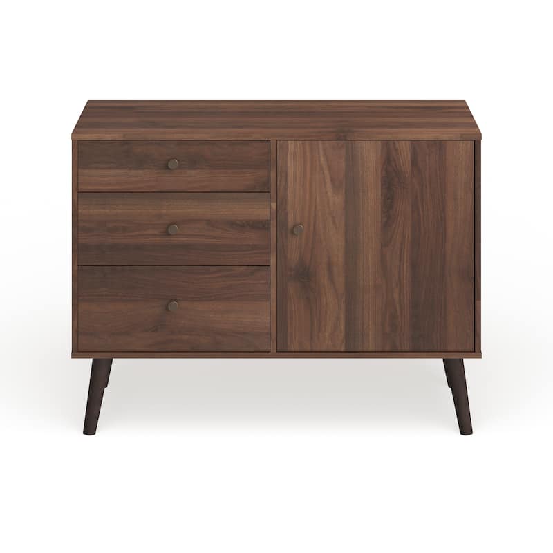 Carson Carrington Horsens 3-Drawer Mid-Century Modern Buffet/Sideboard