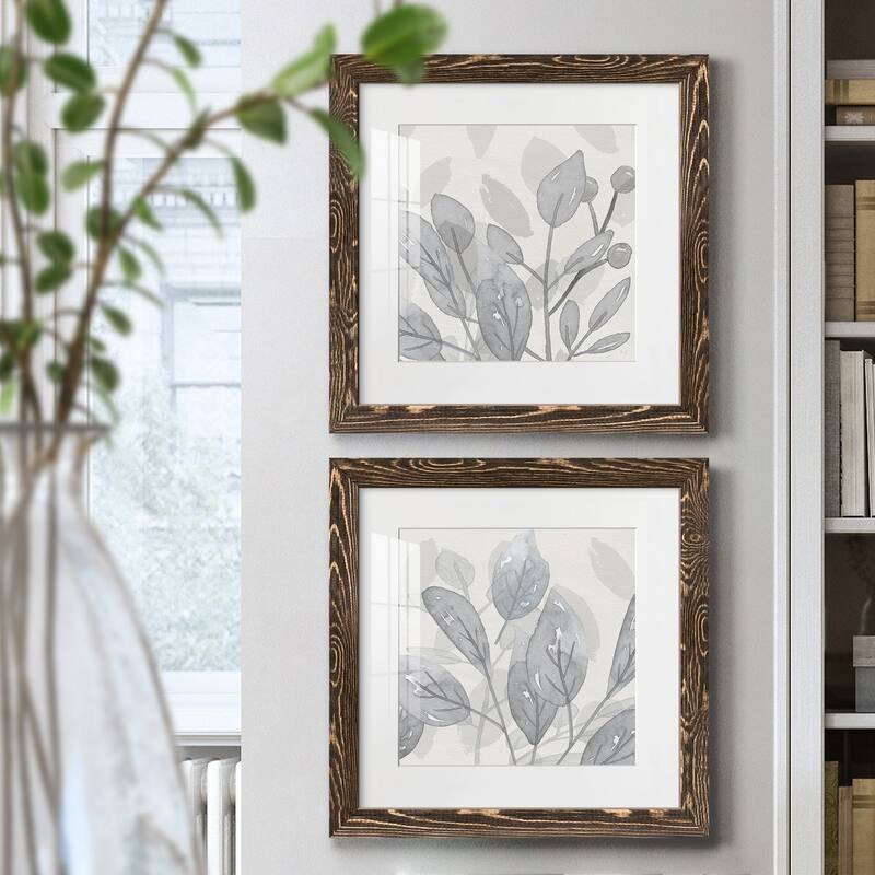 Shadow Leaves I-Premium Framed Print - Ready to Hang