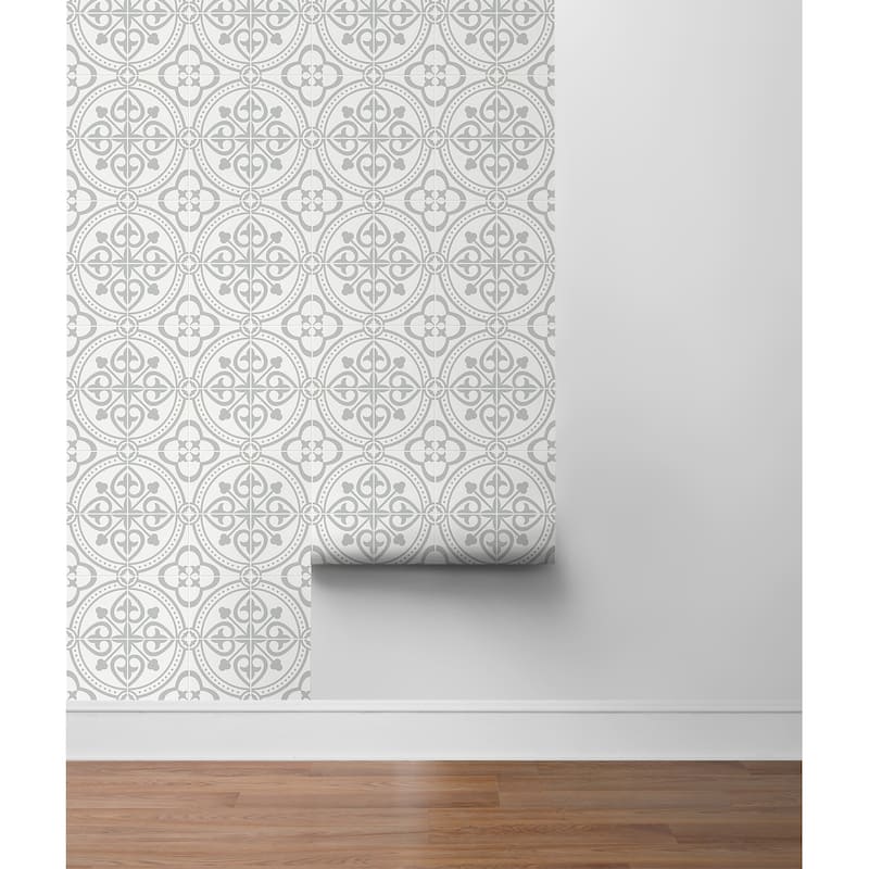 Luxe Haven Villa Mar Tile Peel and Stick Wallpaper