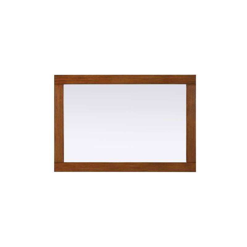 Solene Wooden Rectangle Mirror