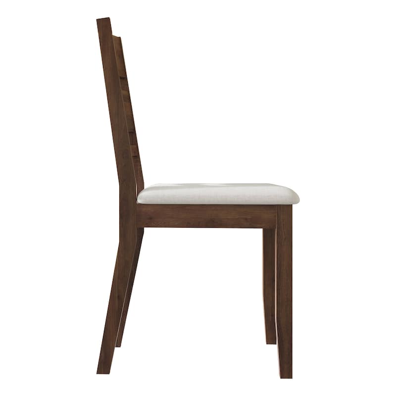CraftPorch Elegant Wooden Dining Chairs (Set of 2) - N/A
