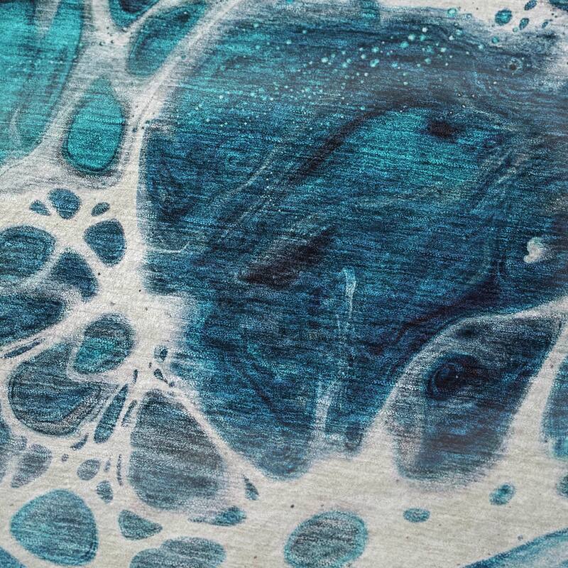Premium Machine Washable Abstract Contemporary Throw Blanket