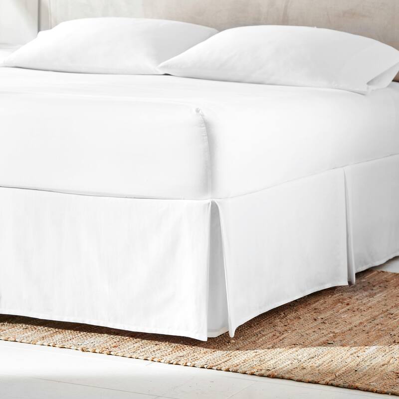 Everhome Cotton Sateen Collection 15 Inch Bed Skirt