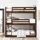 preview thumbnail 6 of 7, Avenue Greene Nola Triple Twin Wood Bunk Bed